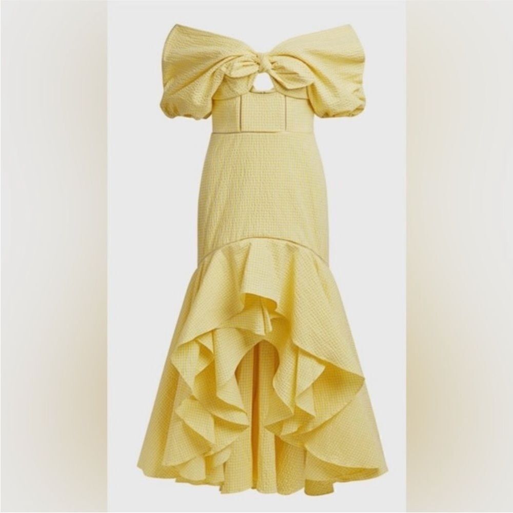 Jonathan Simkhai Elegant Yellow Dress, US2